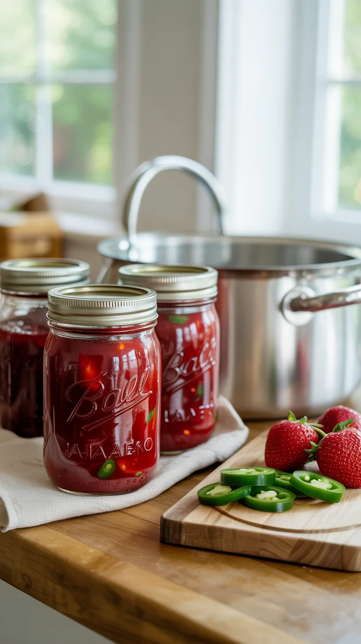 Strawberry Jalapeño Jam