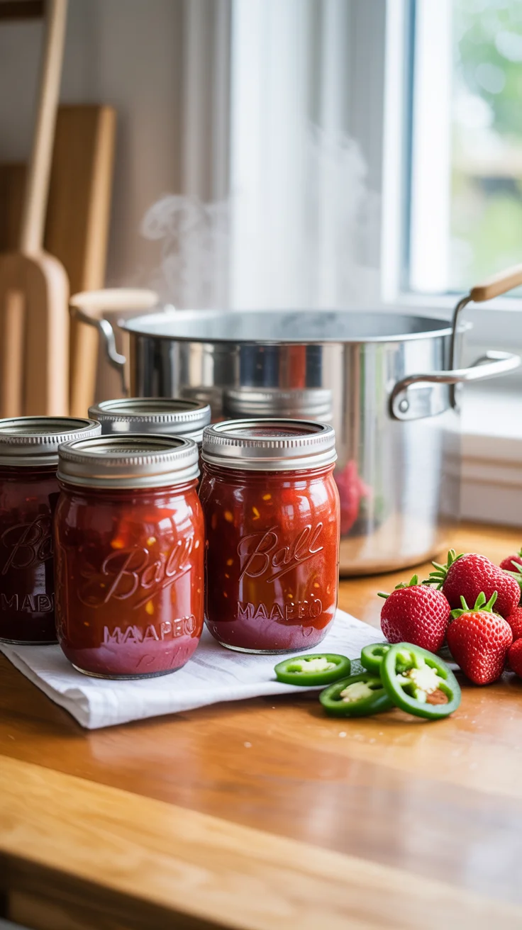 Strawberry Jalapeño Jam