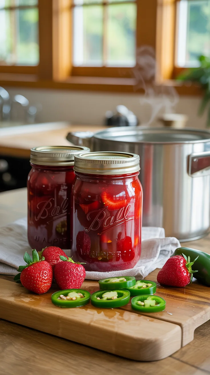 Strawberry Jalapeño Jam