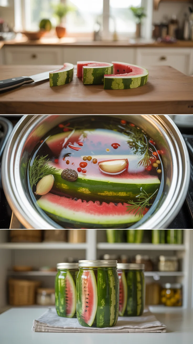 Zero-Waste Watermelon Rind Pickles