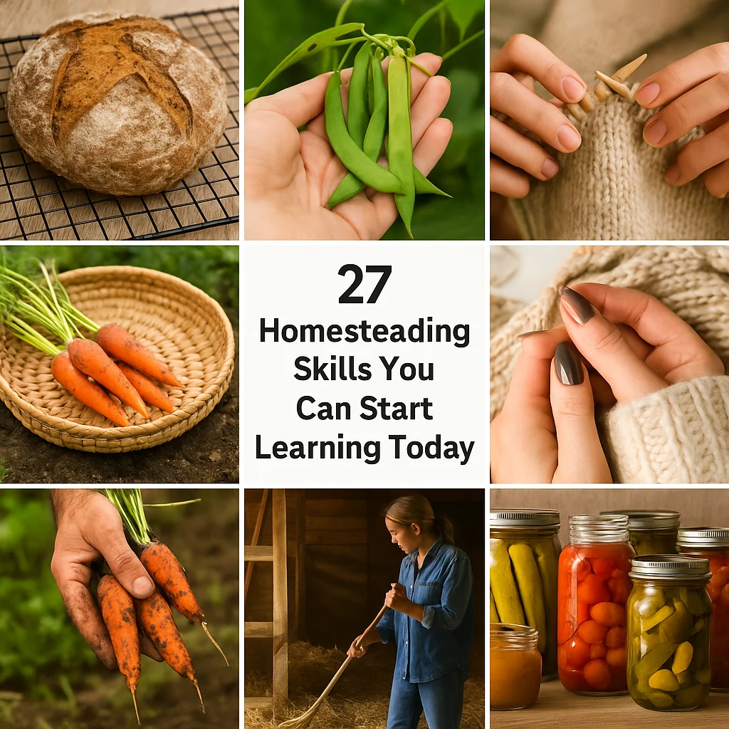 27 Homesteading Skills You Can Start Learning Today - Success Formula Lab