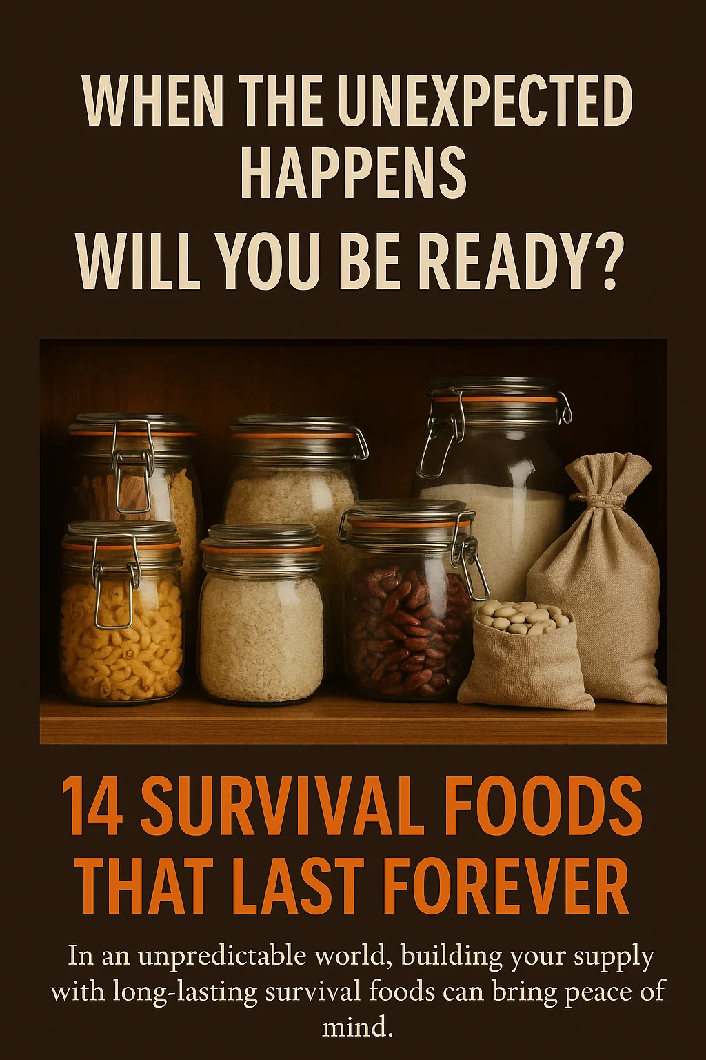 Survival foods that last forever