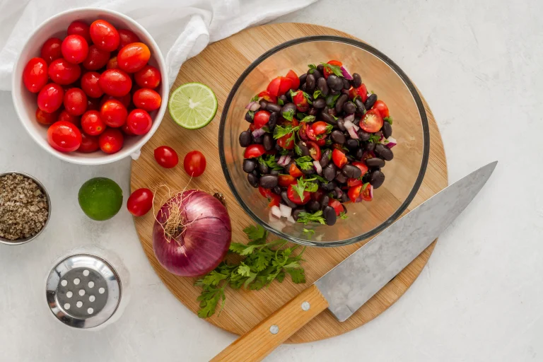 Canning Black Bean and Corn Salsa