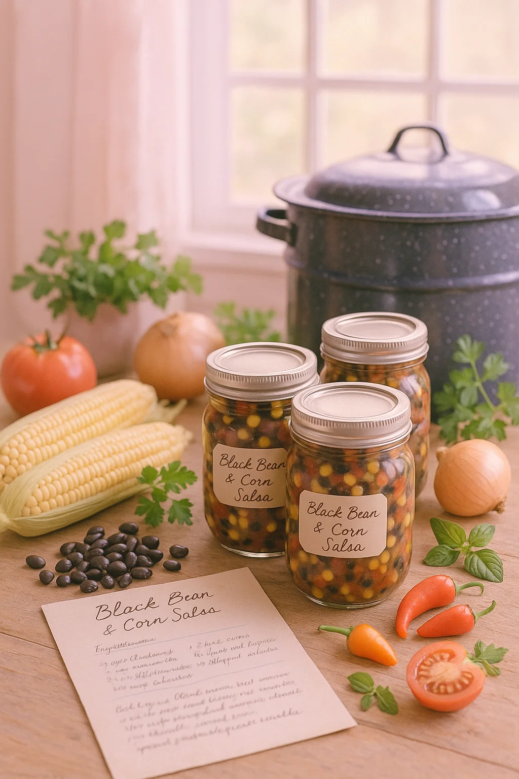 Canning black bean