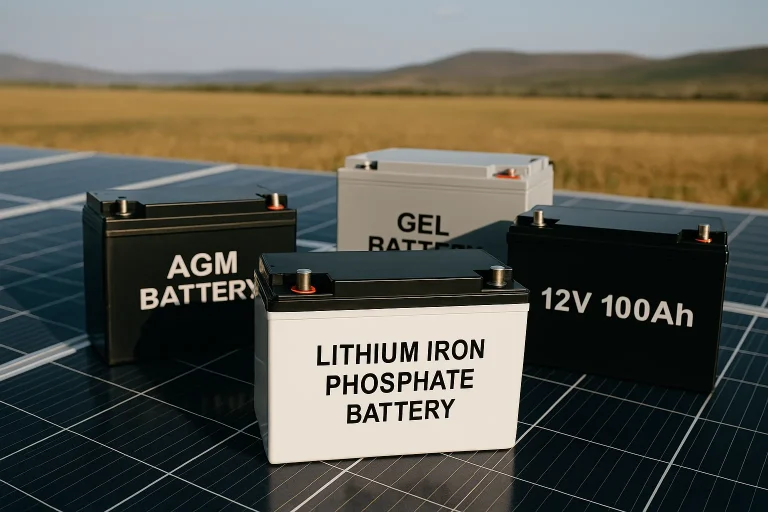 battery system for off-grid living