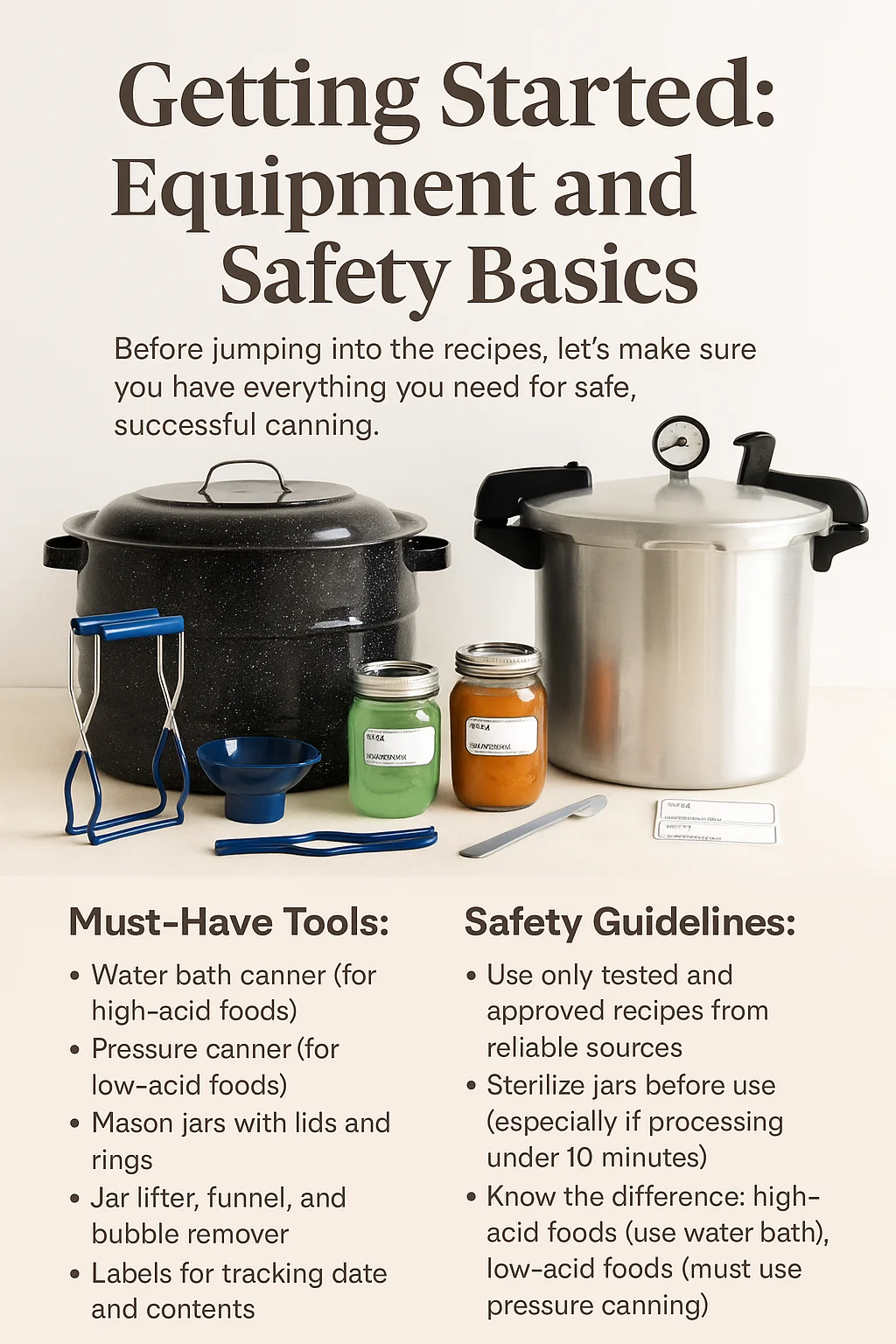 water bath canner