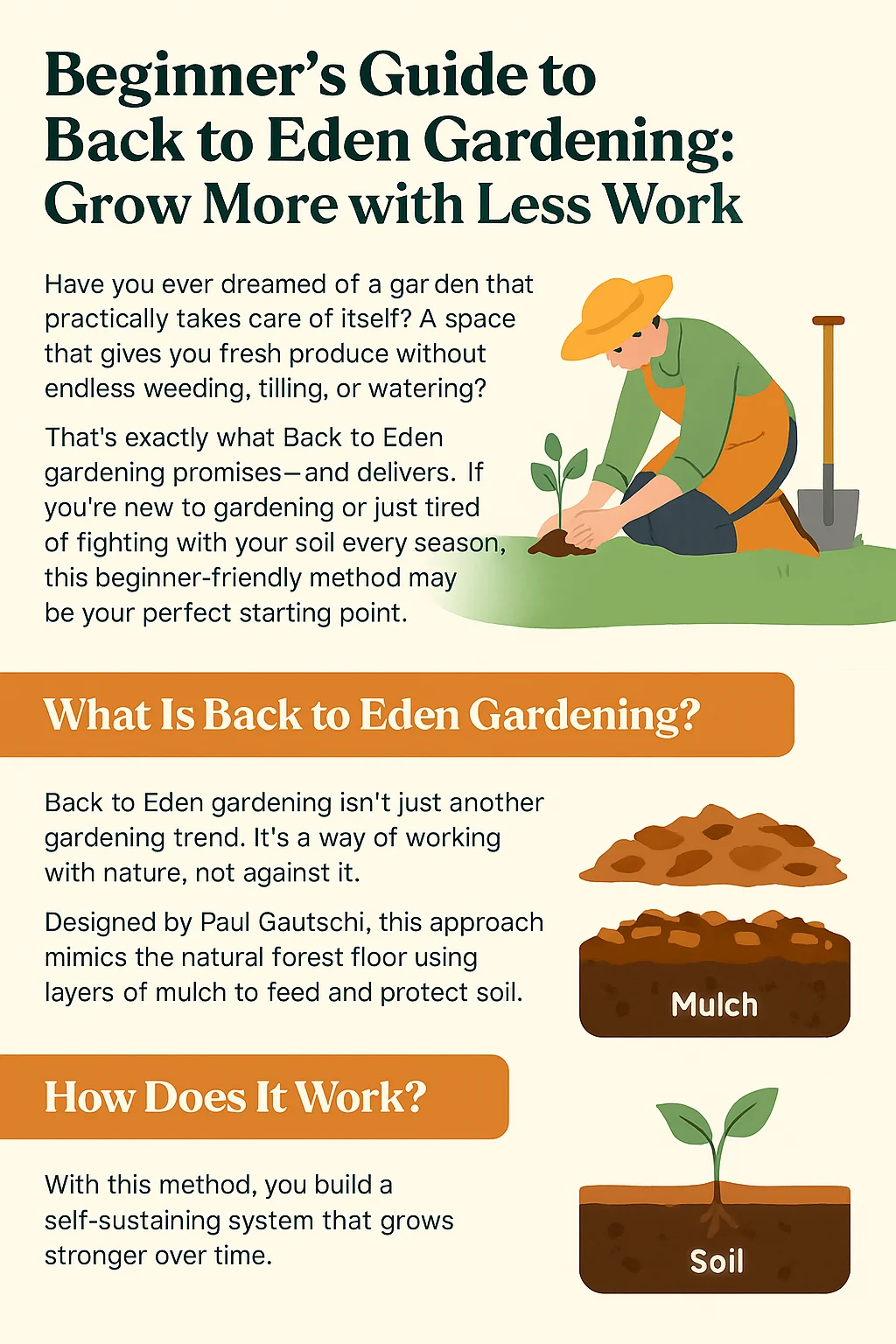 back to eden gardening