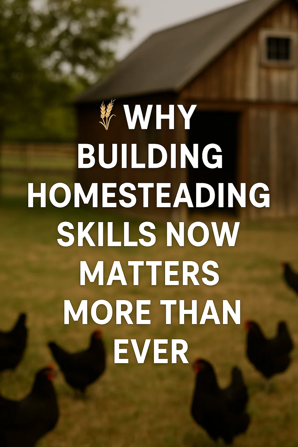 build homesteading skills