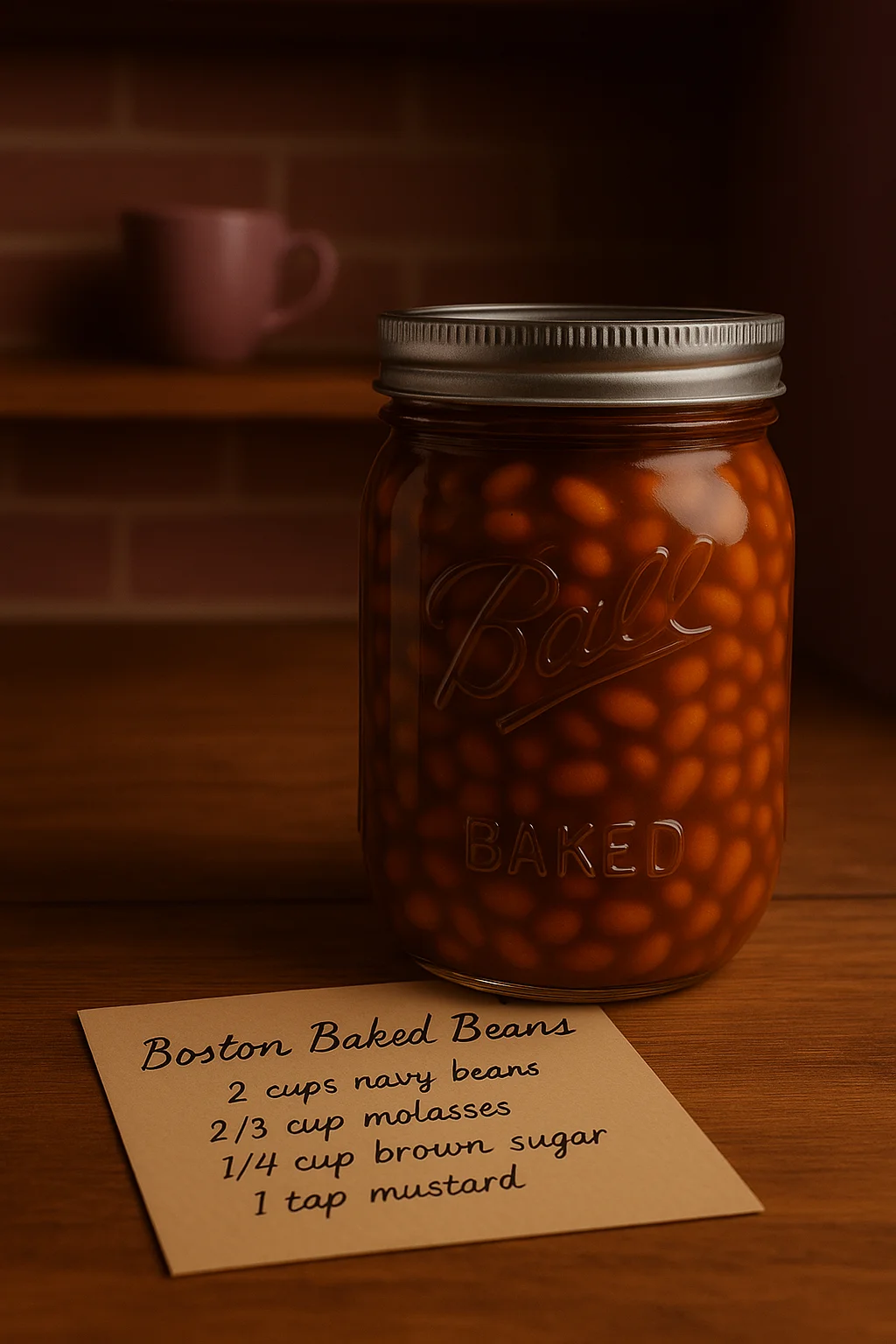 canning Boston baked beans