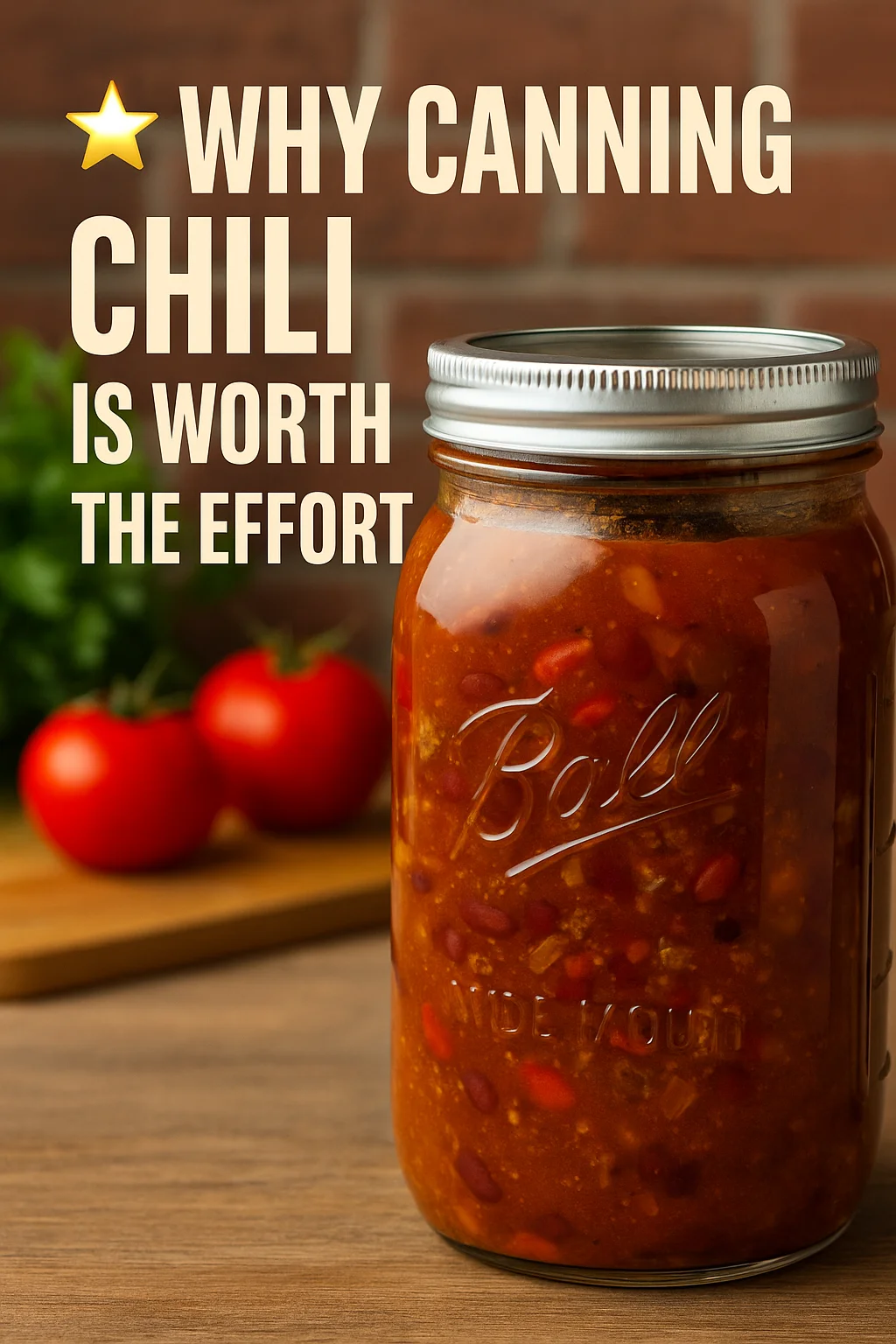 canning chili