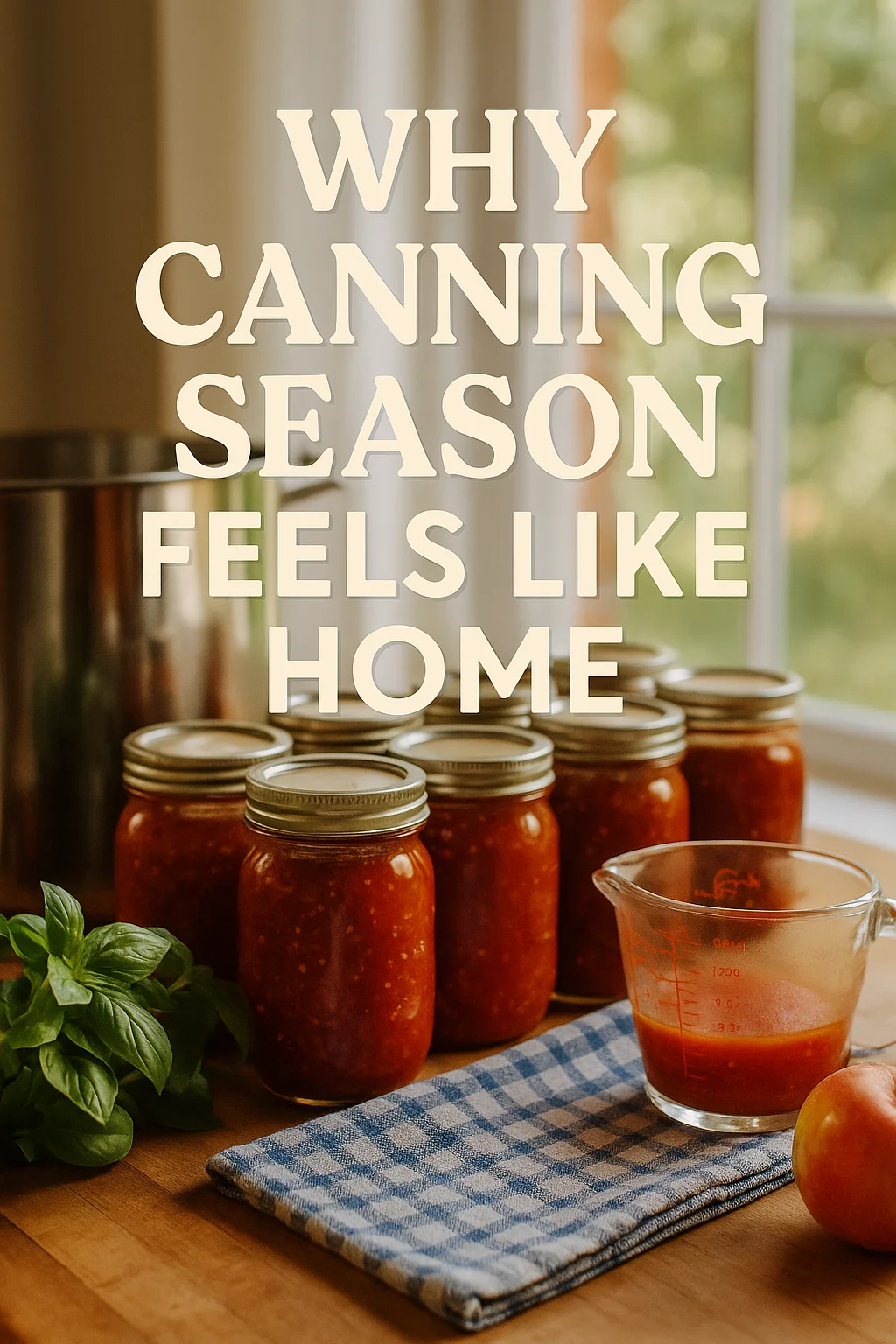 canning season