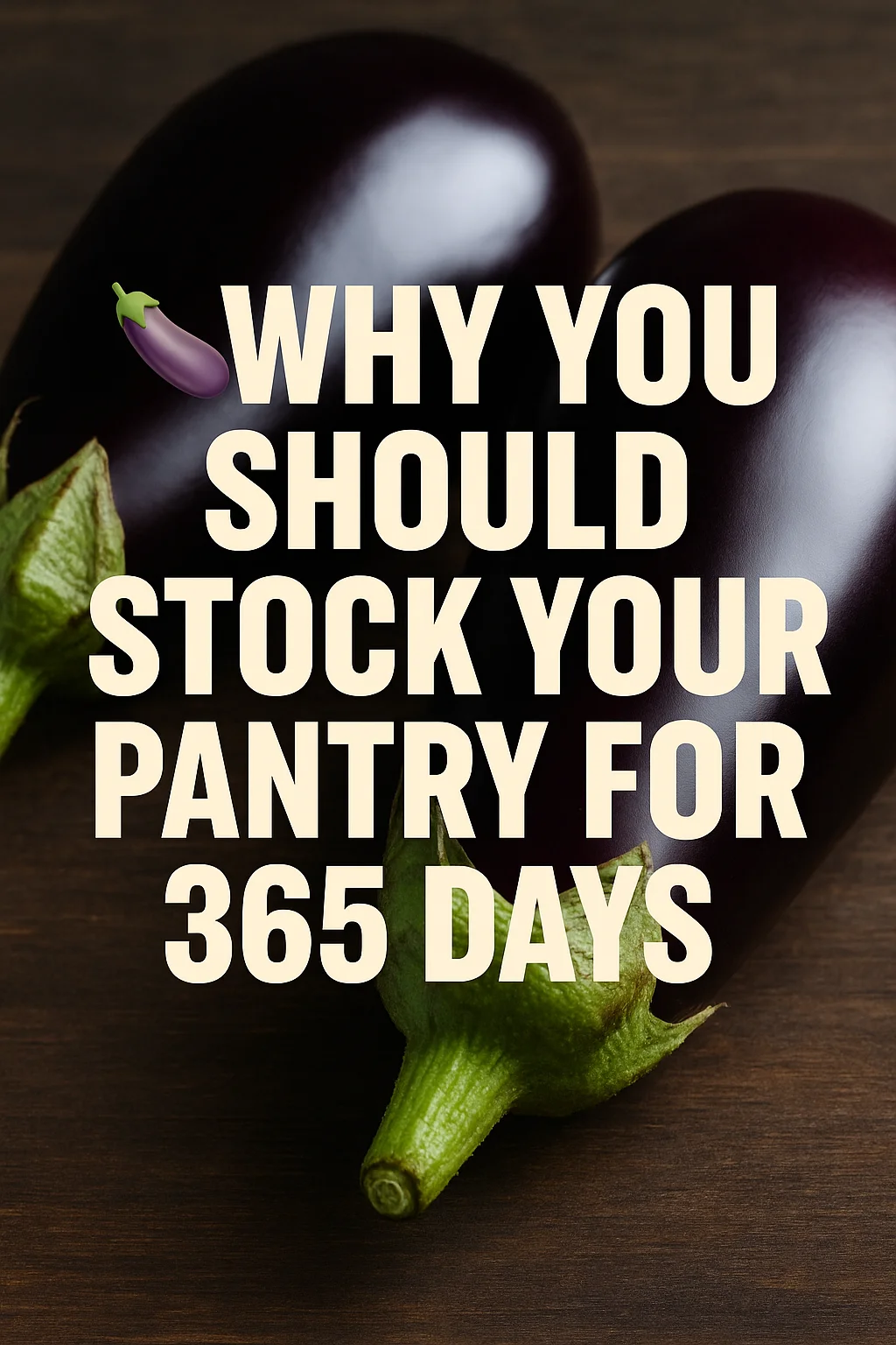 year-long pantry