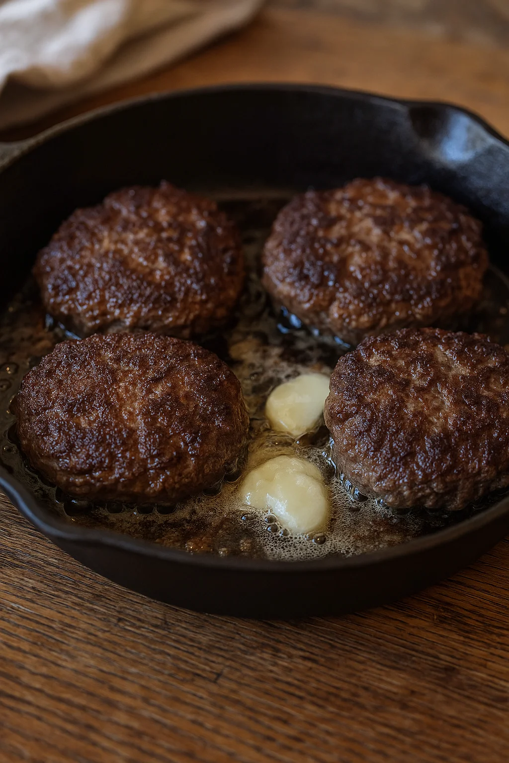 venison patties