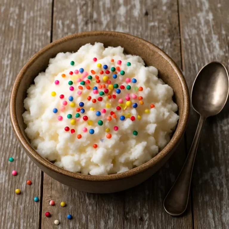 Vanilla snow cream