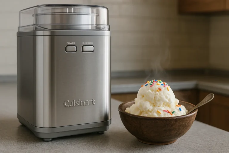 homemade ice cream