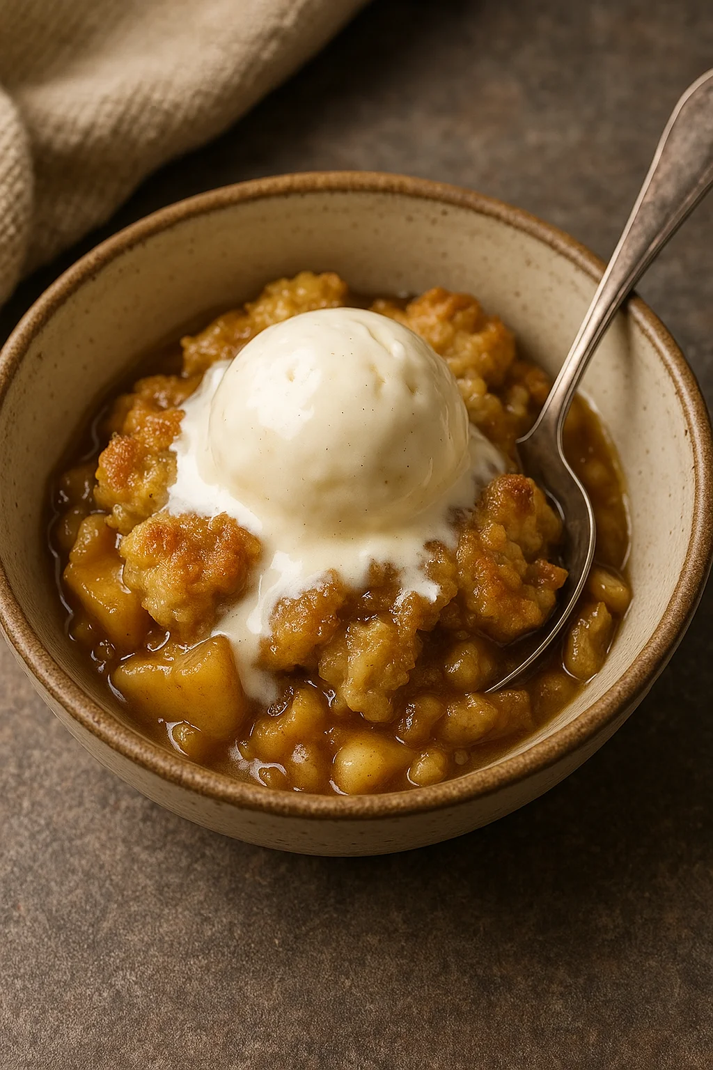 homemade apple dessert