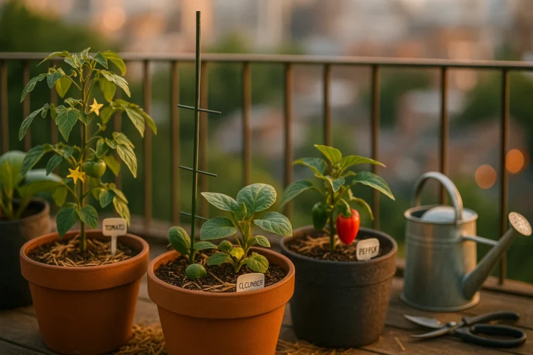 5-gallon bucket garden