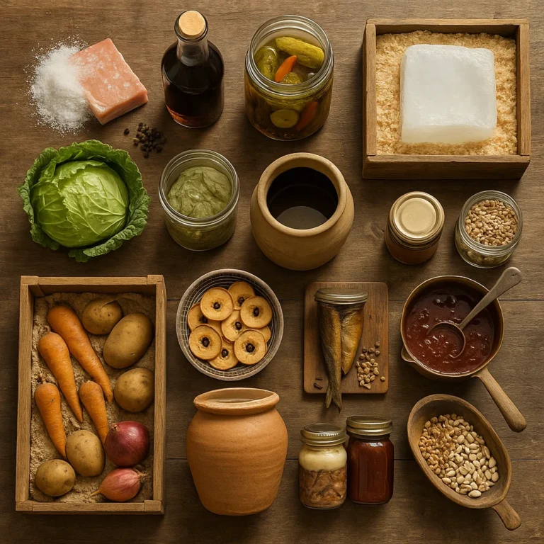 Stored Food Before Refrigerators