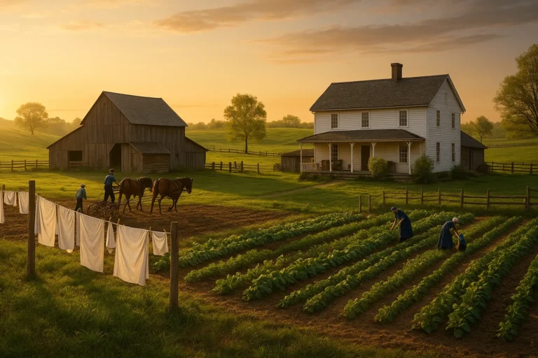 Amish self-sufficiency skills