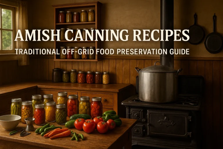 amish canning recipes