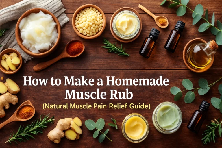 essential oil muscle rub