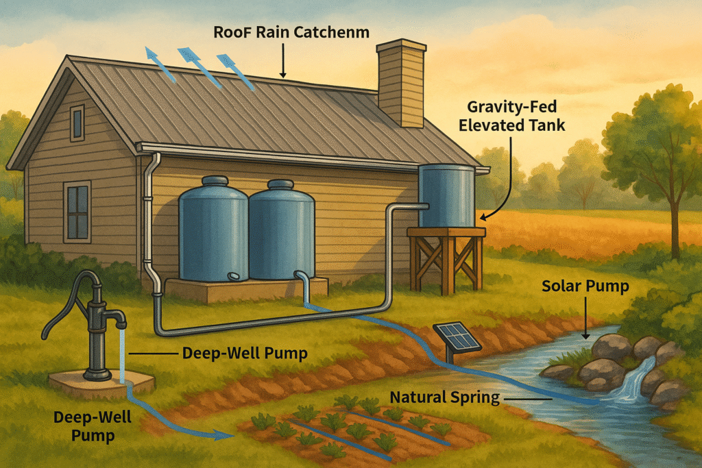 Off Grid Water System: Complete Guide to Independent Water Supply ...