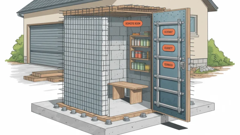 “No-Fail” Wind & Storm Safe Room Build Basics (Layout + Key Specs)