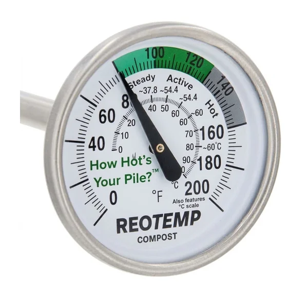Reotemp compost thermometer