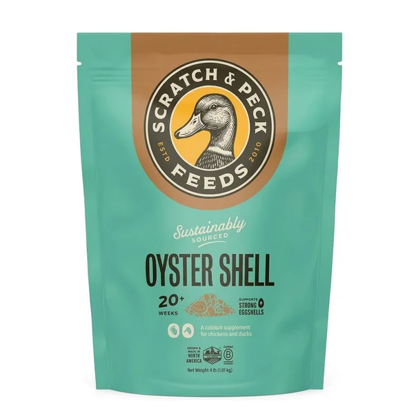 Scratch and Peck oyster shell