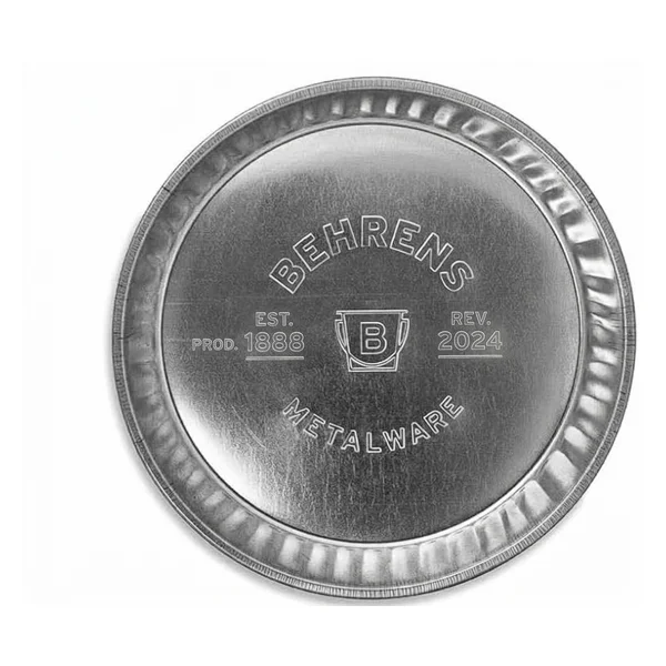 Behrens galvanized steel pan